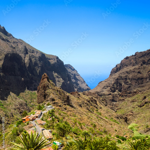 Masca Village in Tenerife, Canary Islands, Spain
