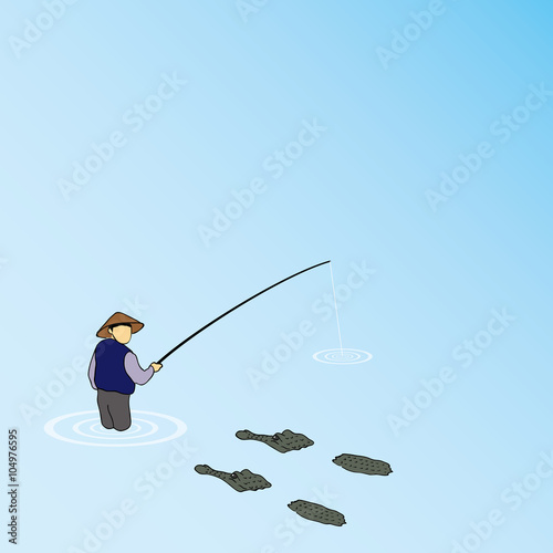 釣り人