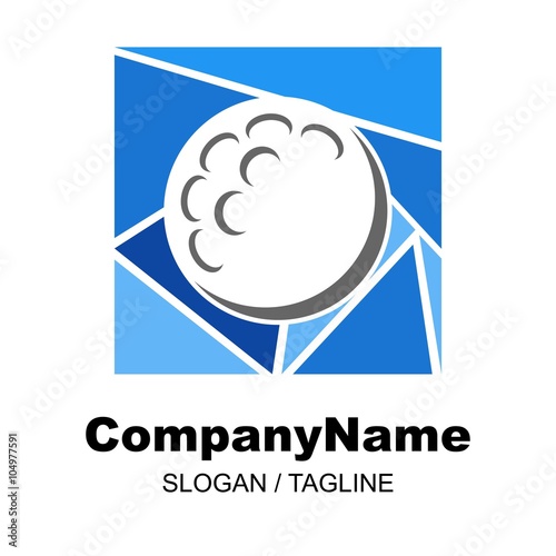 golf logo icon Vector
