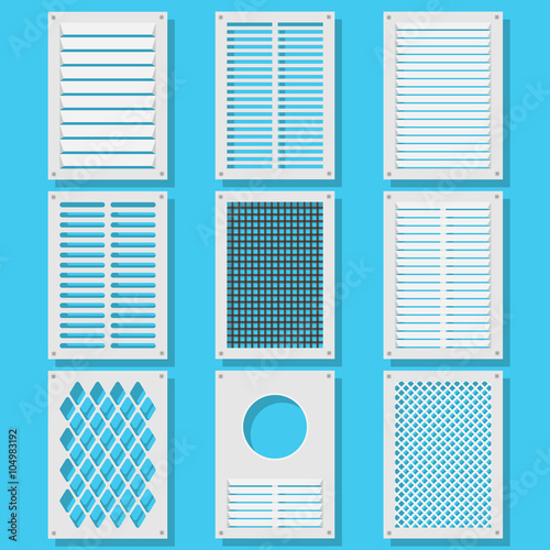 vertical ventilation shutters