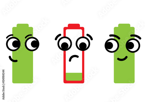 Empty dissatisfied battery