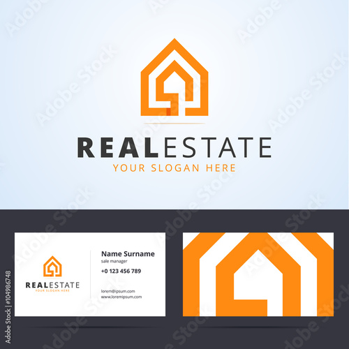 Real estate logo.