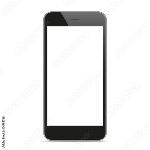 Black Smartphone Mockup