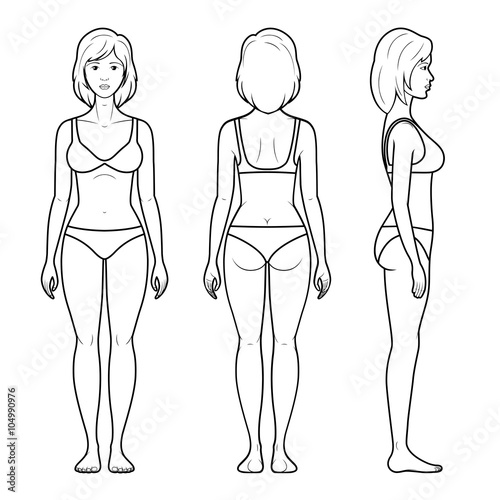  Illustration of female figure