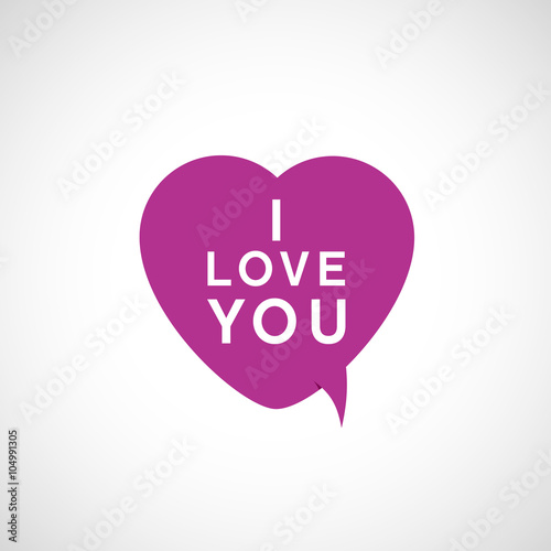 I love you