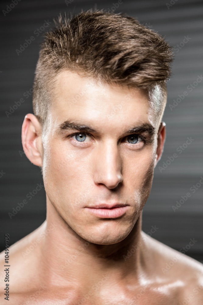 Fototapeta premium Portrait of handsome man