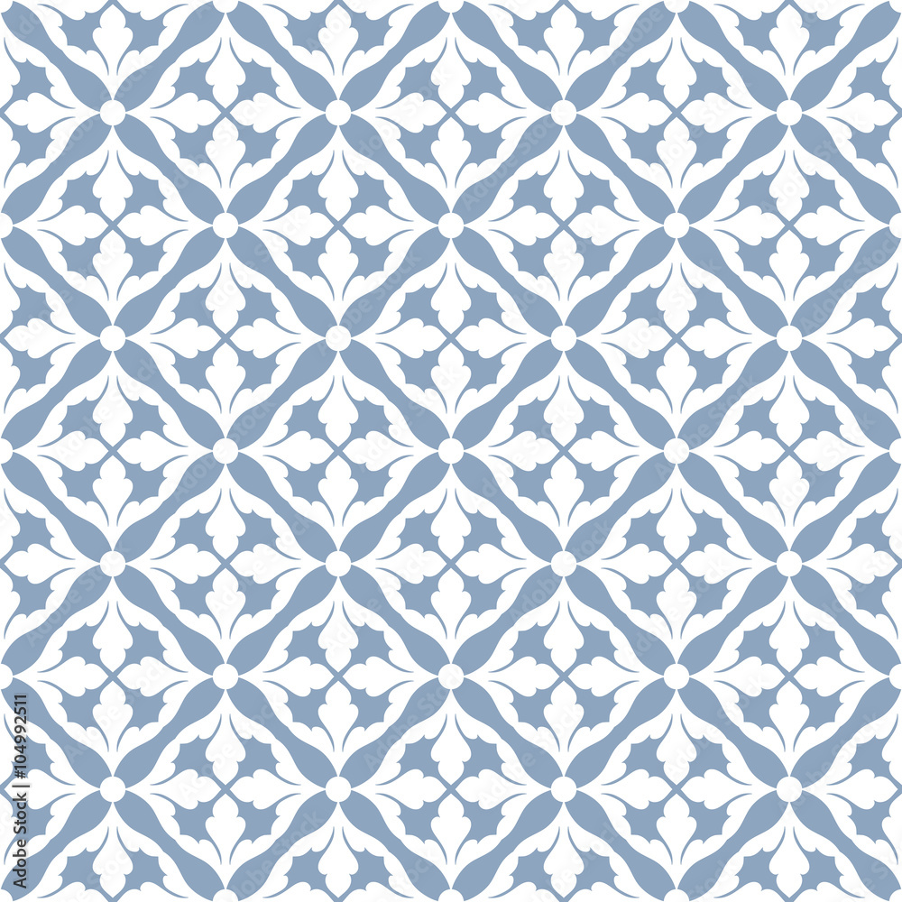 Damask beautiful background with rich, old style, blue pattern Damask beautiful background with rich, old style, blue pattern