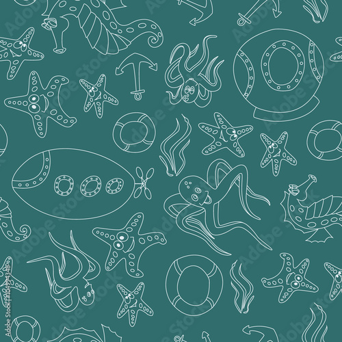 the inhabitants of the sea