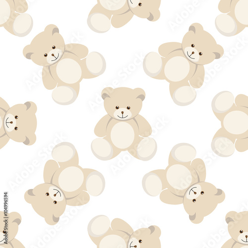 teddy bear seamless