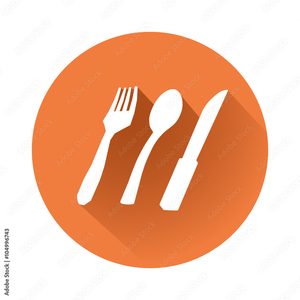 This is an illustration of a dishware symbol This is an illustration of a dishware symbol