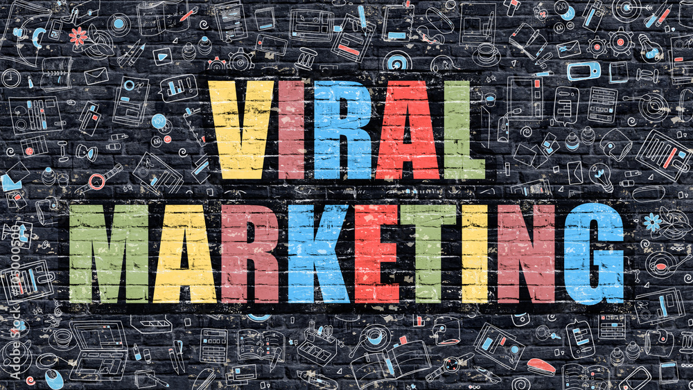 Fotografie Viral Marketing Concept
