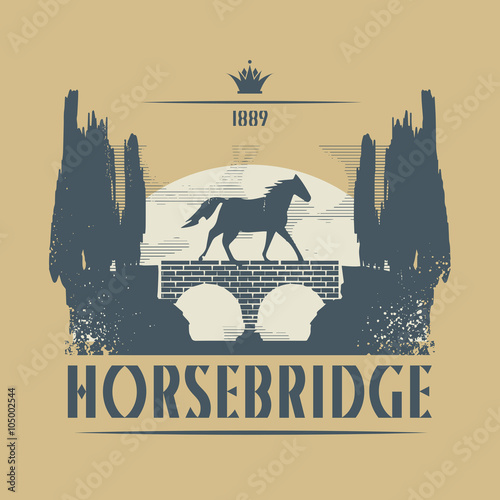 Vintage Horse Club Emblem