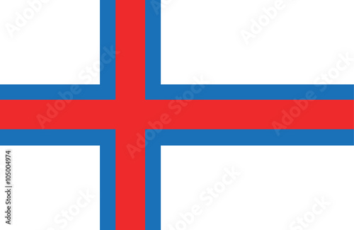 Faroe Islands flag.