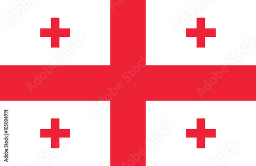 Georgian flag.