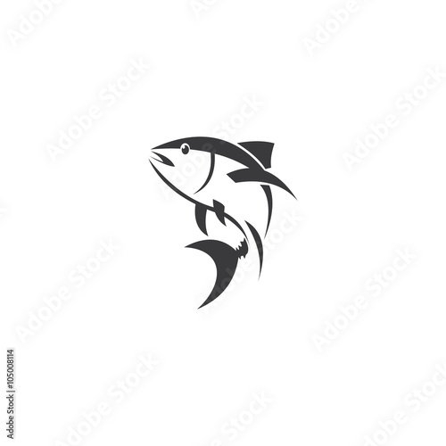 simple tuna logo