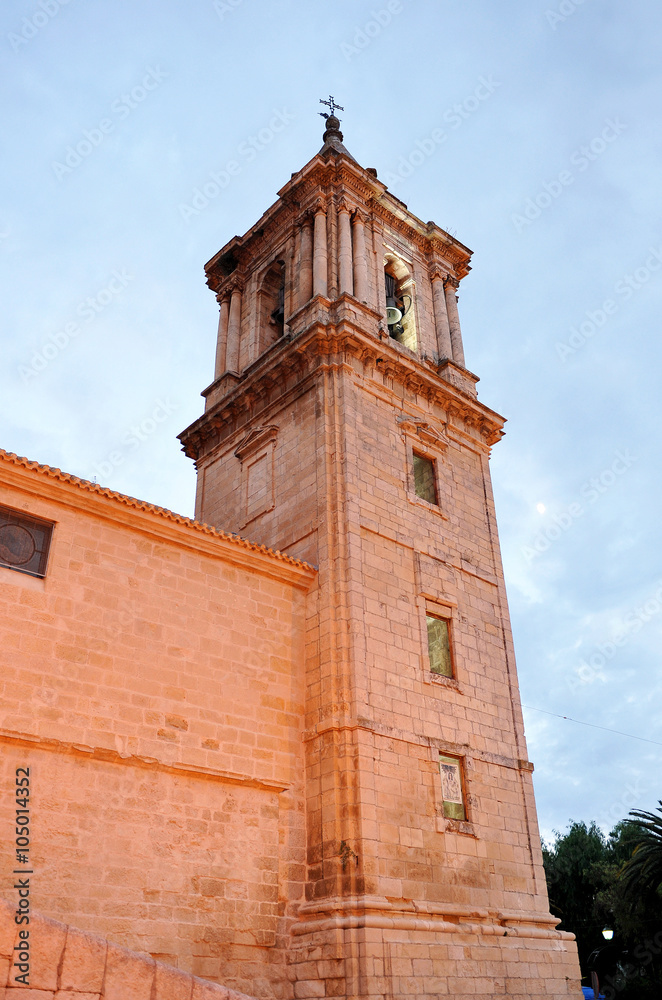 Luque, Iglesia de la Asunción, provincia de Córdoba, España