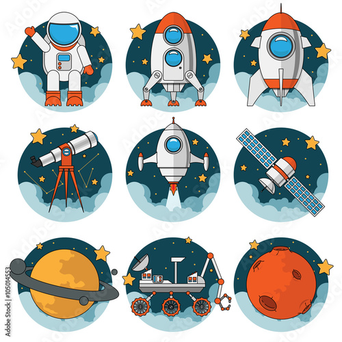 Space icons