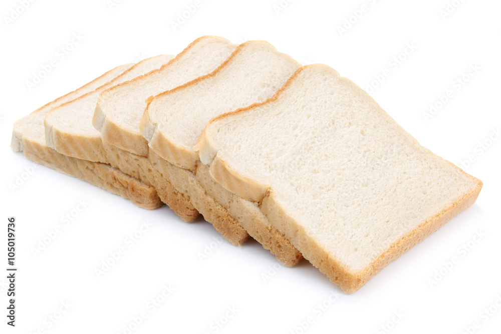 Toast Brot Toastbrot Scheiben Freisteller freigestellt isoliert Toast Brot Toastbrot Scheiben Freisteller freigestellt isoliert