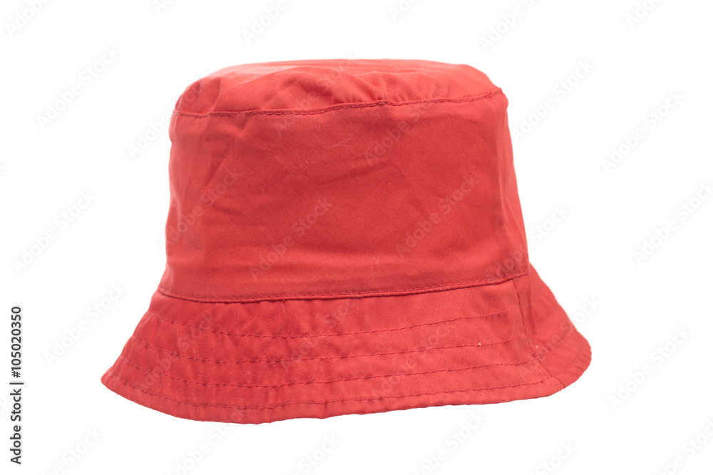 hat on the white background hat on the white background