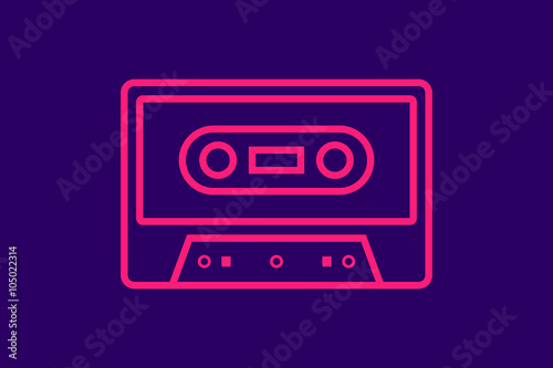 Tape music cassette