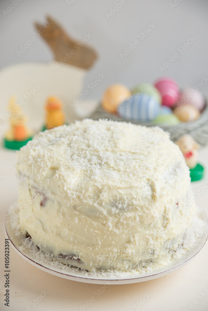 Karottenkuchen für Ostern