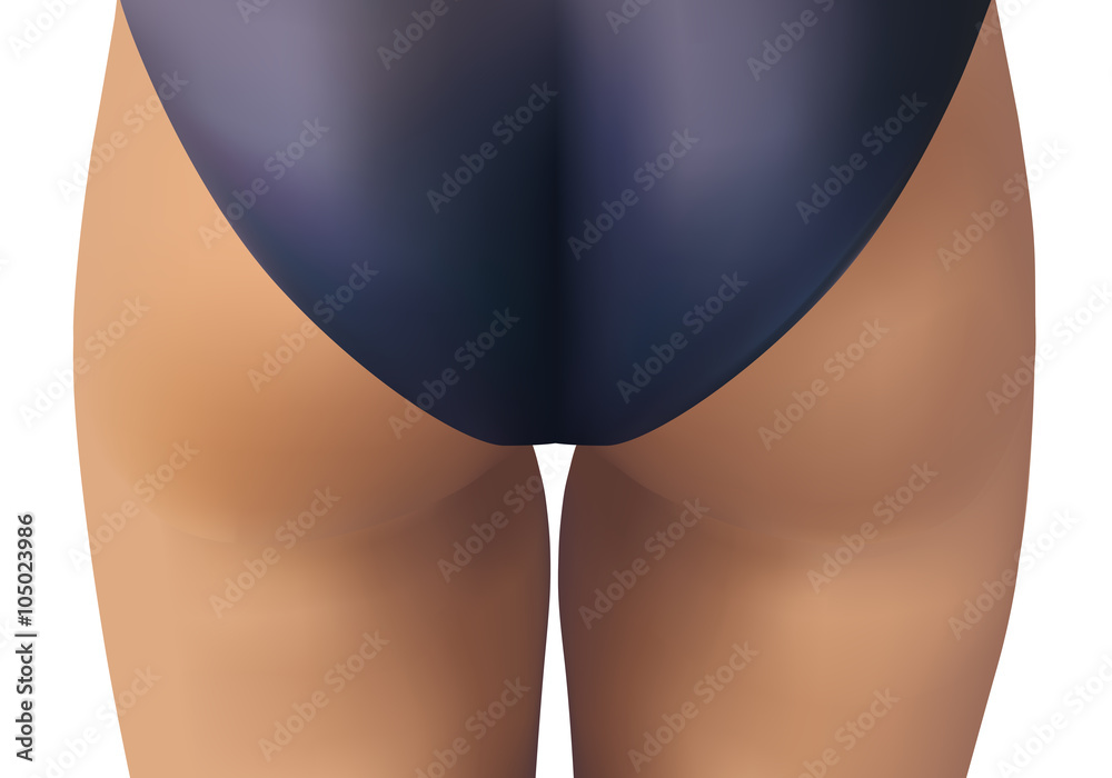 Maillot de bain - fesses