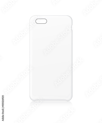 Blank phone case. Vector illustration