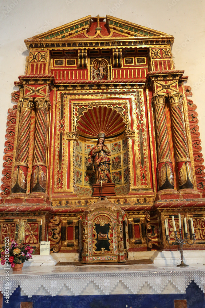 Obraz premium Cathedral Church of Saint Mary of Betancuria in Fuerteventura, Canary Islands, Spain