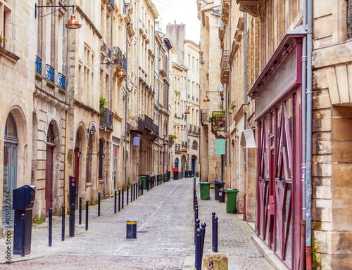 Pedestrian Street in Old City, Bordeaux