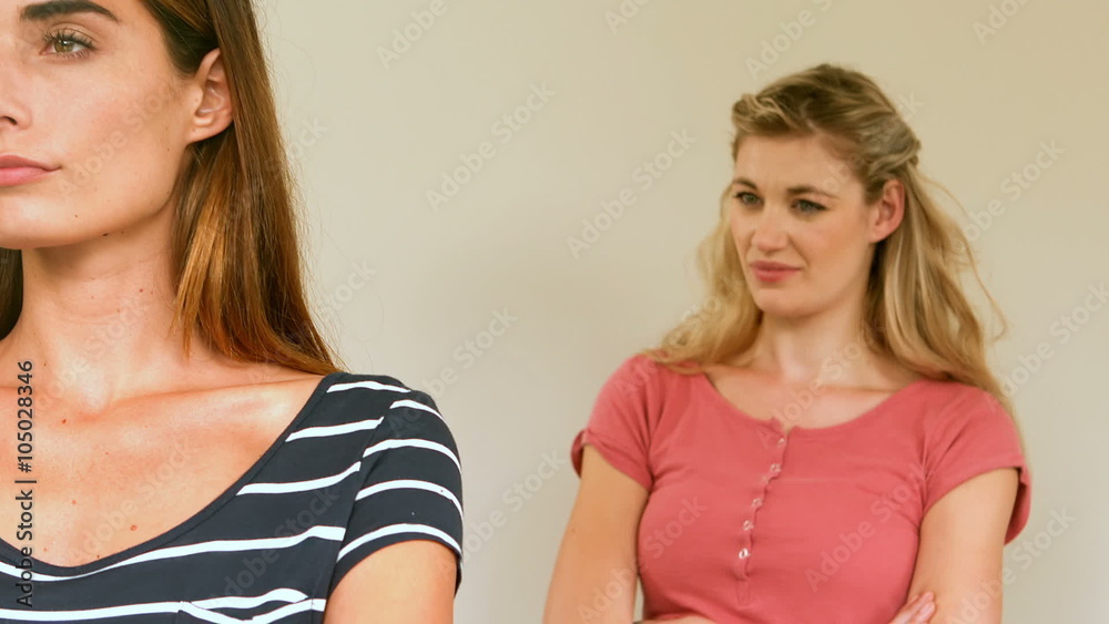 Friends having a conflict