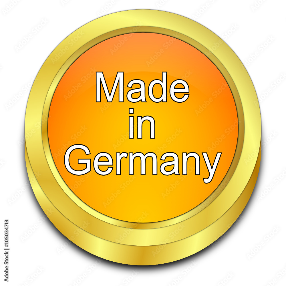 Made in Germany button Made in Germany button