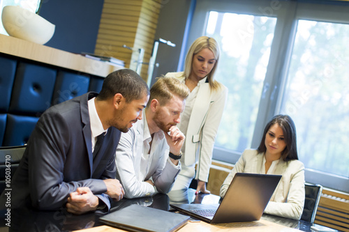 Young people in the office