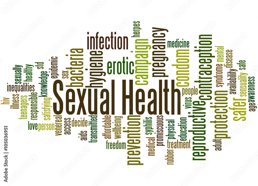 Sexual Health, word cloud concept 6 Sexual Health, word cloud concept 6