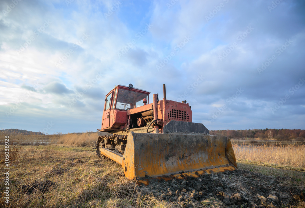Fototapeta premium digger