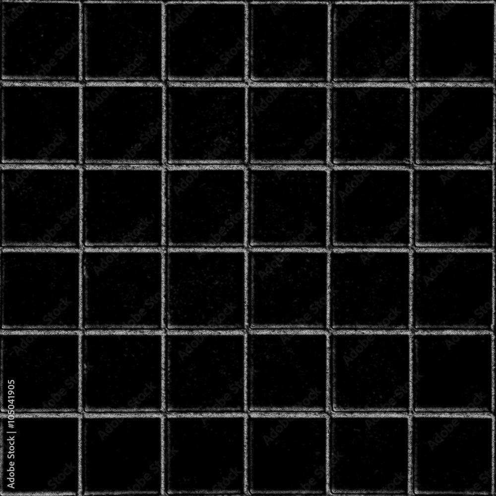 custom made wallpaper toronto digitalsquare mosaic on black board white chalk