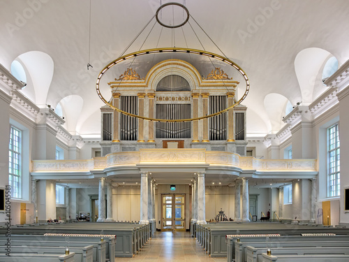 Pipe organ of Gothenburg Cathedral, Sweden photo