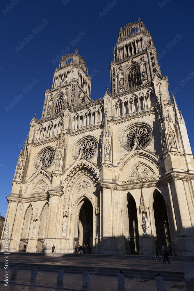 Cathedral of Orleans, Indre-et-Loire, Centre-Val de Loire, Franc
