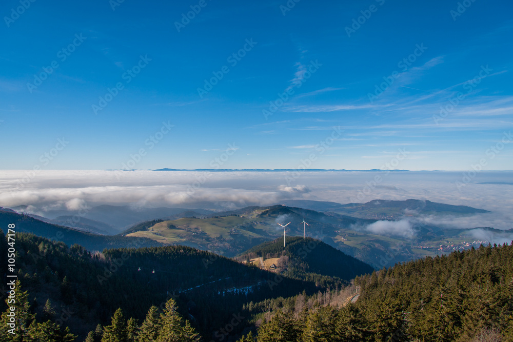 Obraz premium Shauinsland Freiburg