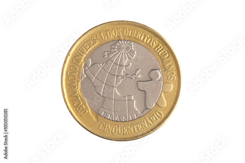 Brazilian "1 Real" coin