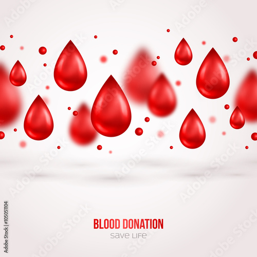 Donor Poster or Flyer. Blood Donation Lifesaving and Hospital Assistance. 