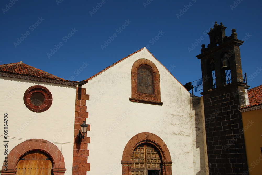 Iglesia de Santo Domingo de Guzmán, San Cristóbal de La Laguna, Tenerife,  Canarias, España Stock Photo | Adobe Stock