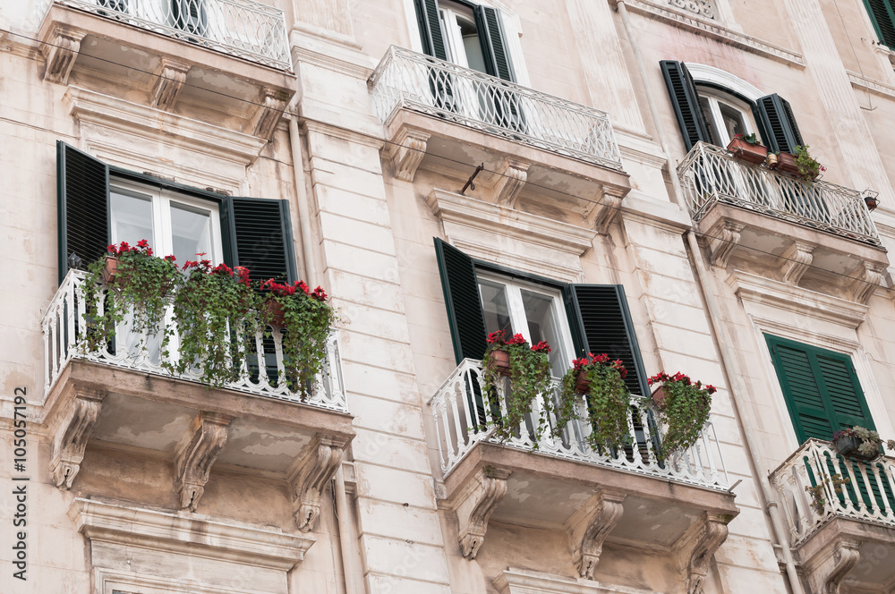 Italian balconies