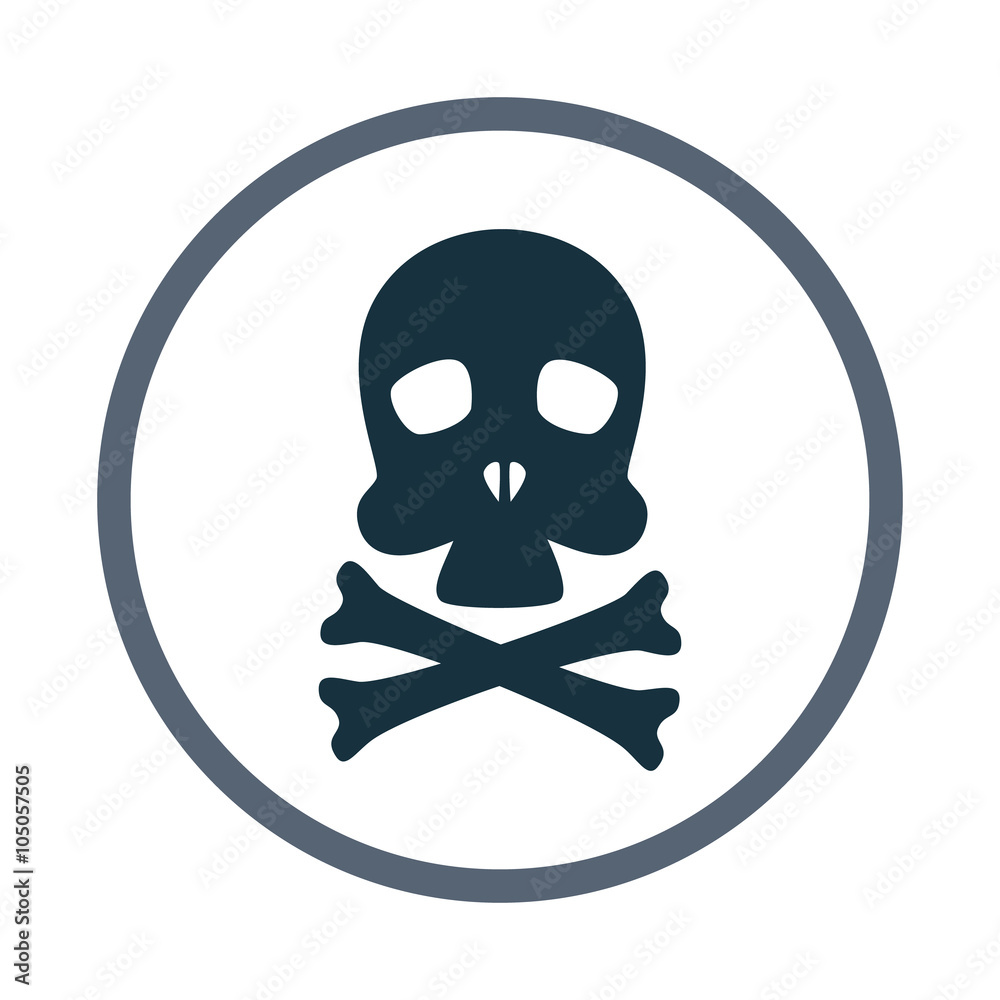 Fototapeta premium Danger sign icon