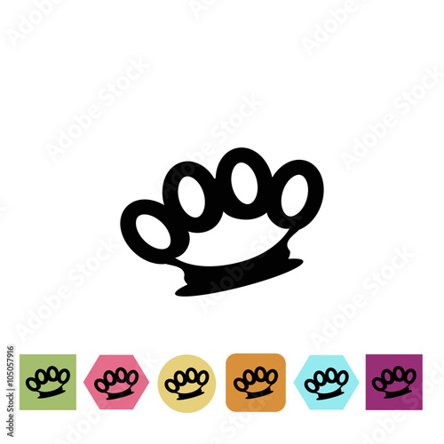 Brass knuckles icon