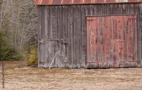 old barn in the country, Nova Scotia