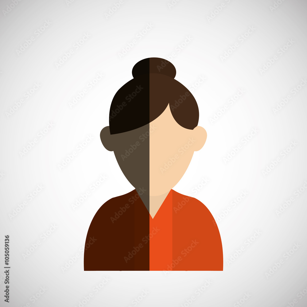woman icon design woman icon design