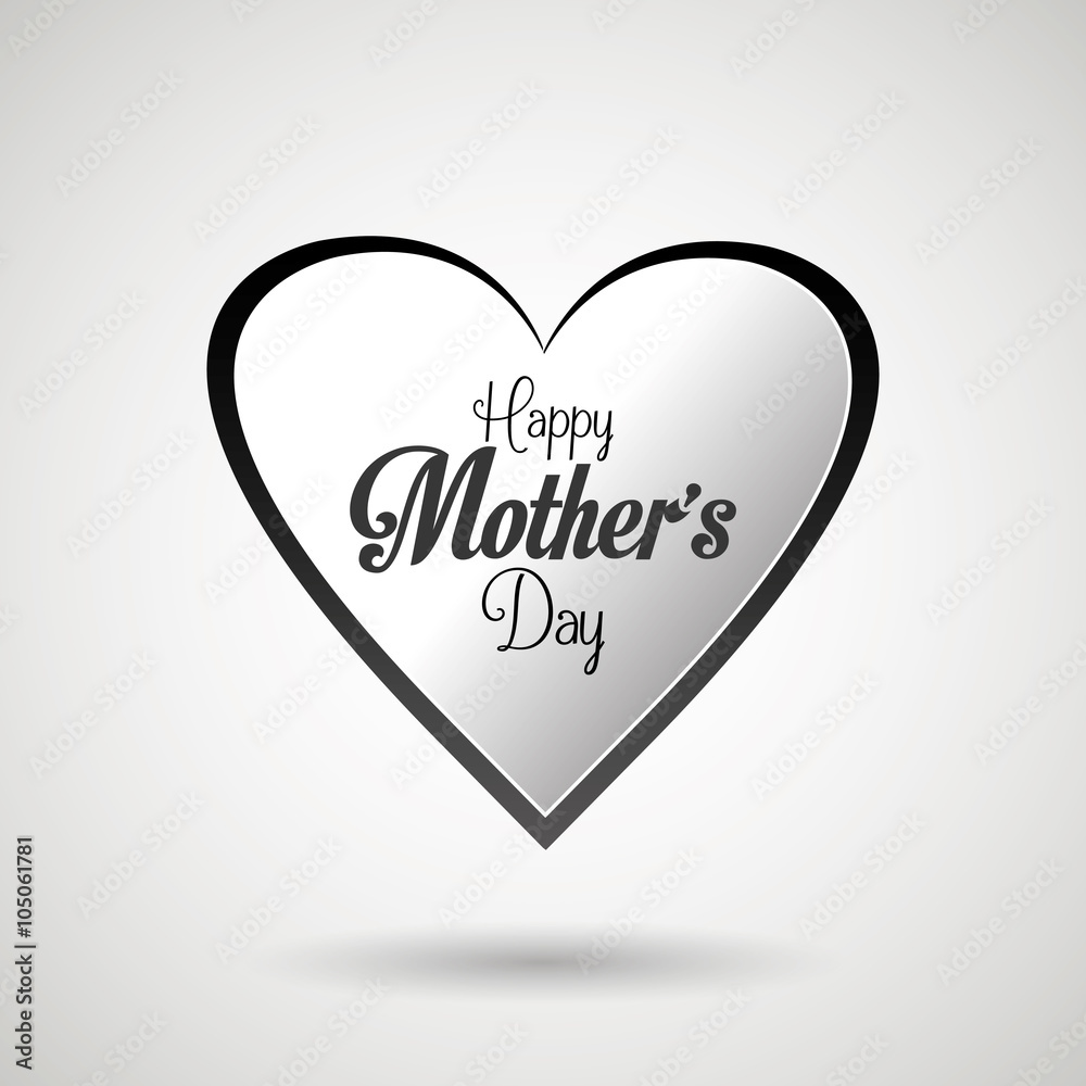 happy mothers day design 