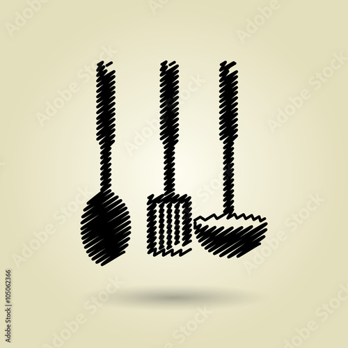 kitchen utencils design 