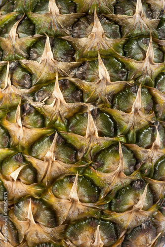 Pineapple texture close up background