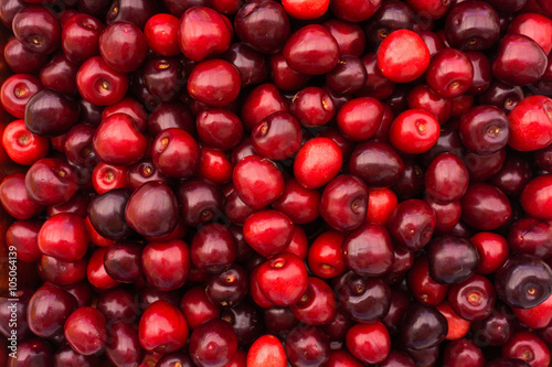 Red Cherries. Cherry selection